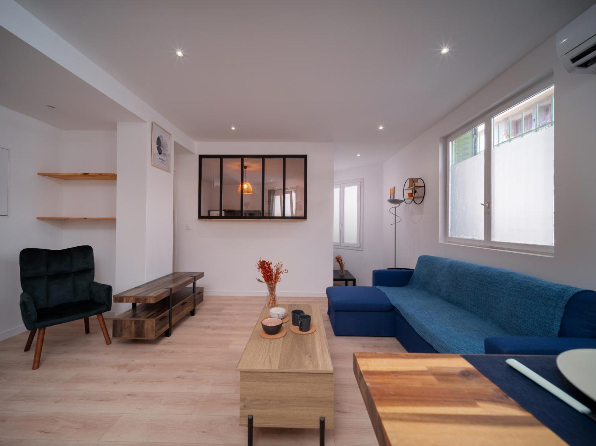 Apartment Neuf Climatise Equipe 4 Personnes Gare De La Blancarde