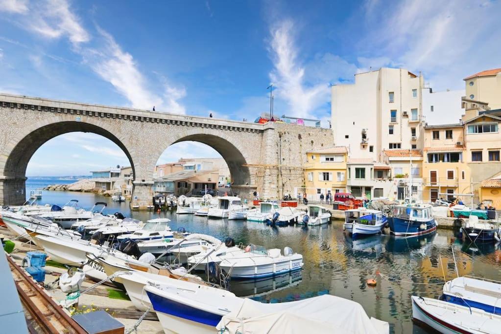 Apartment Duplex Design, Calme, Au Vallon Des Auffes, Bord De