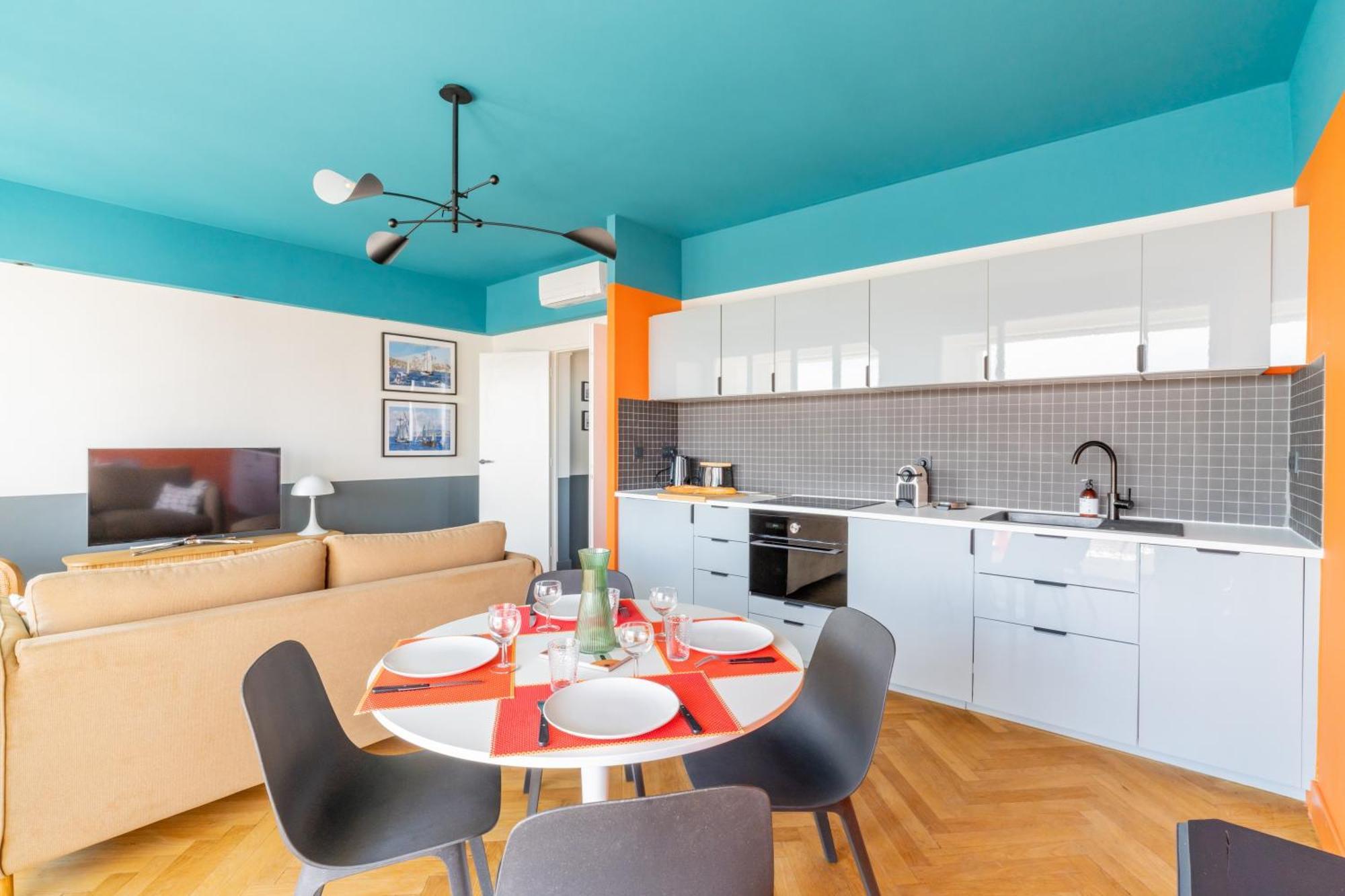 Le Skyline - Climatise Avec Terrasse Appartement *