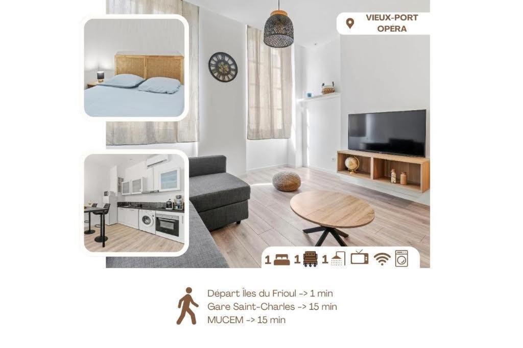 Apartamento Spacieux T2 Vieux Port Opera