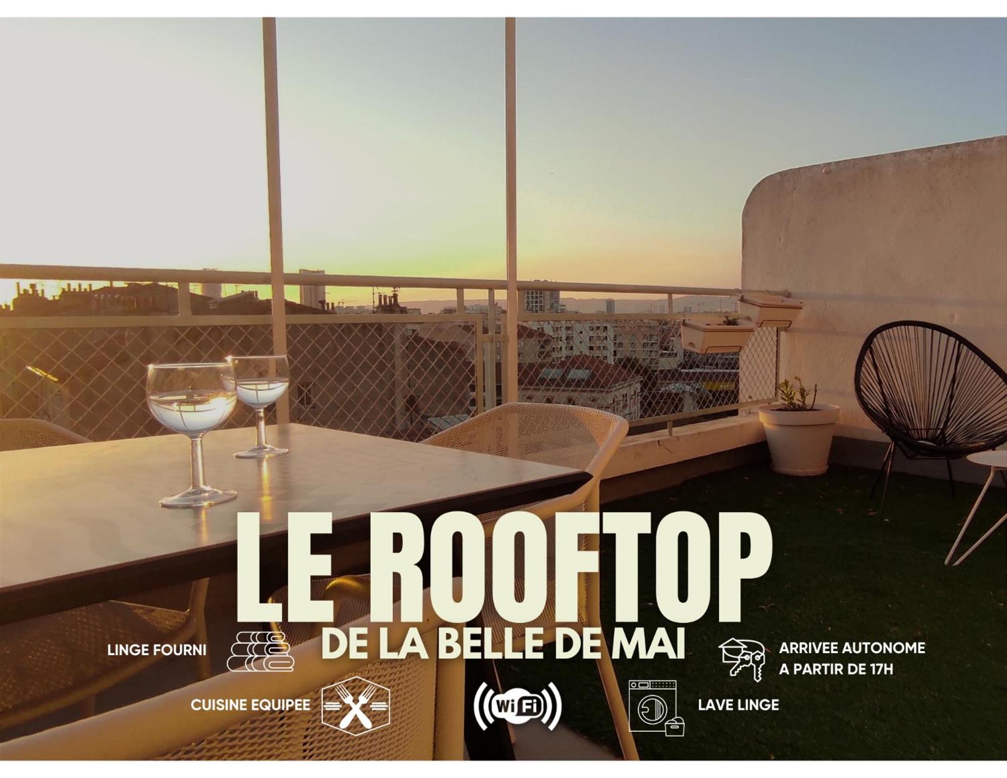 Apartment Le Rooftop De La Belle De Mai - T3 60m2 Avec Vue