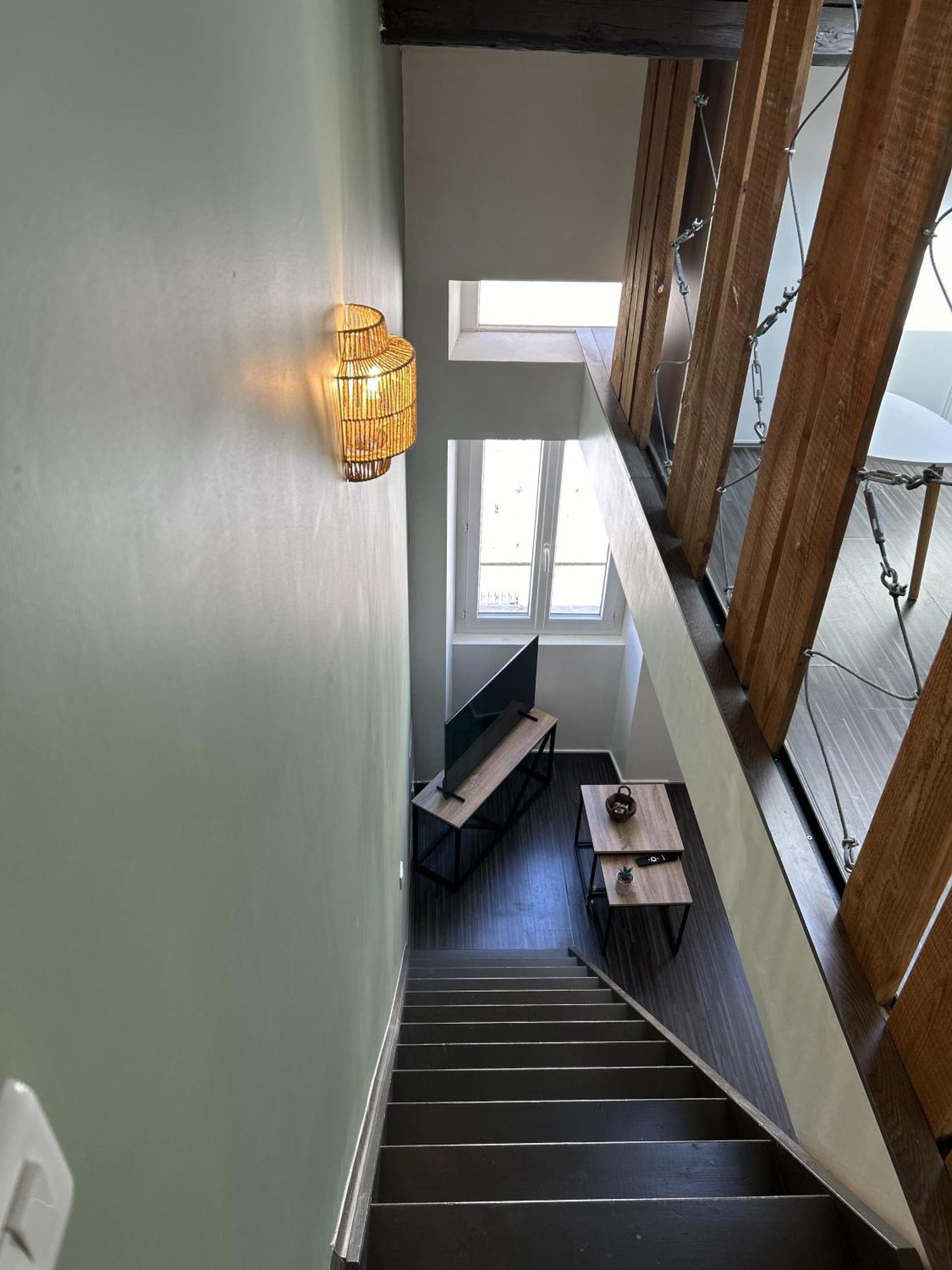 Mood Ii - Centre - Calme - Duplex - 5 Couchages - Cuisine Complete Căn hộ