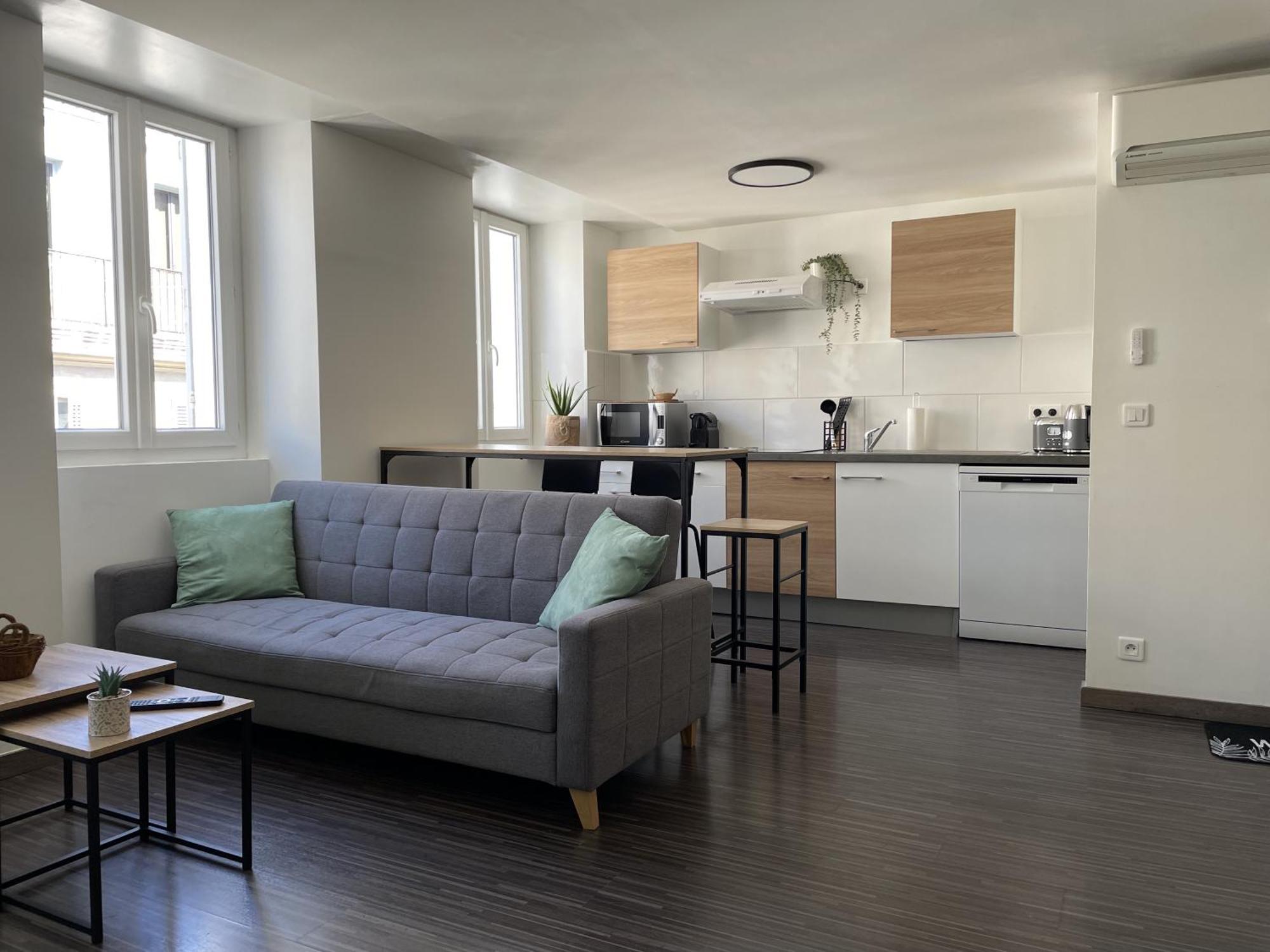 Mood Ii - Centre - Calme - Duplex - 5 Couchages - Cuisine Complete Căn hộ