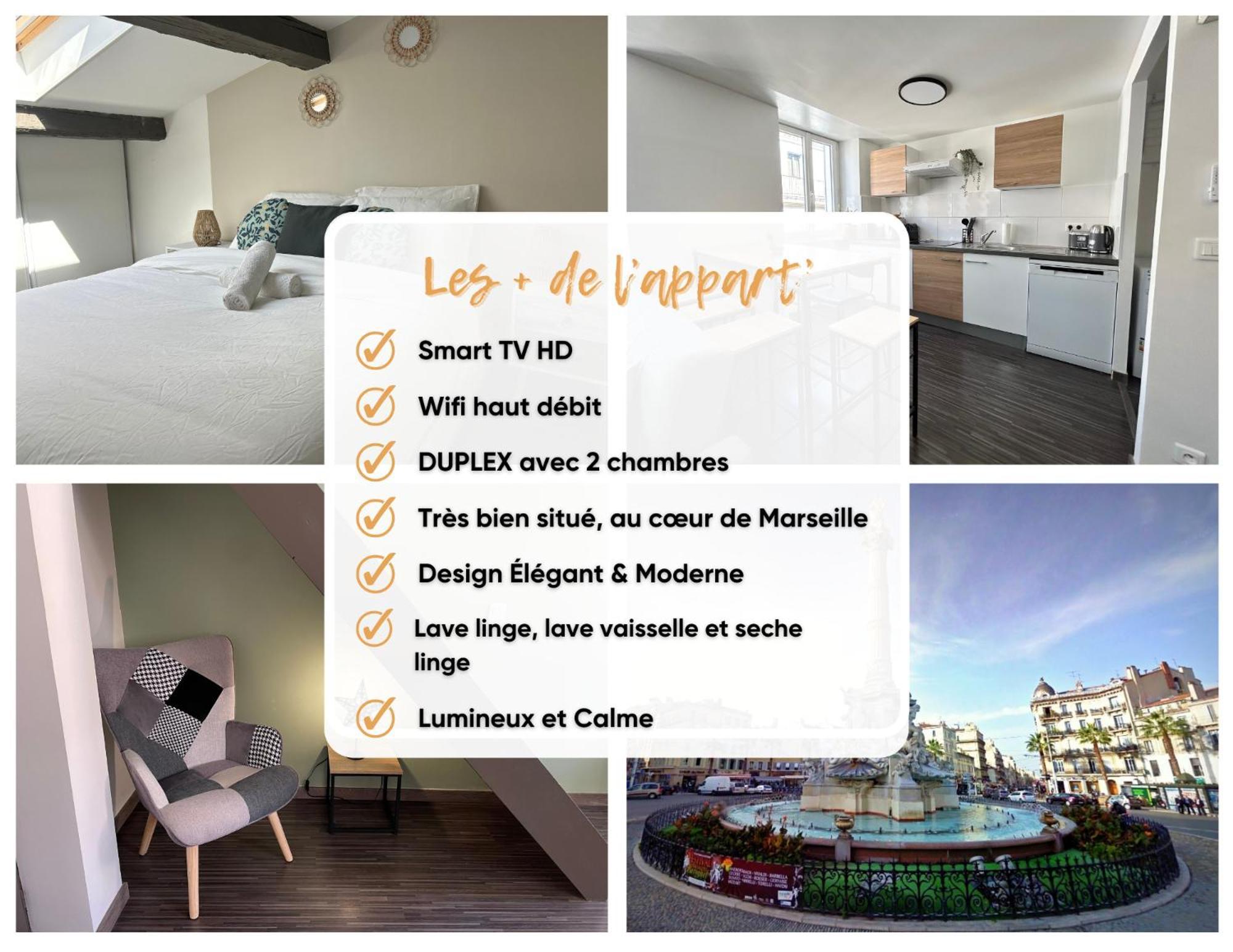 Căn hộ Mood Ii - Centre - Calme - Duplex - 5 Couchages - Cuisine Complete