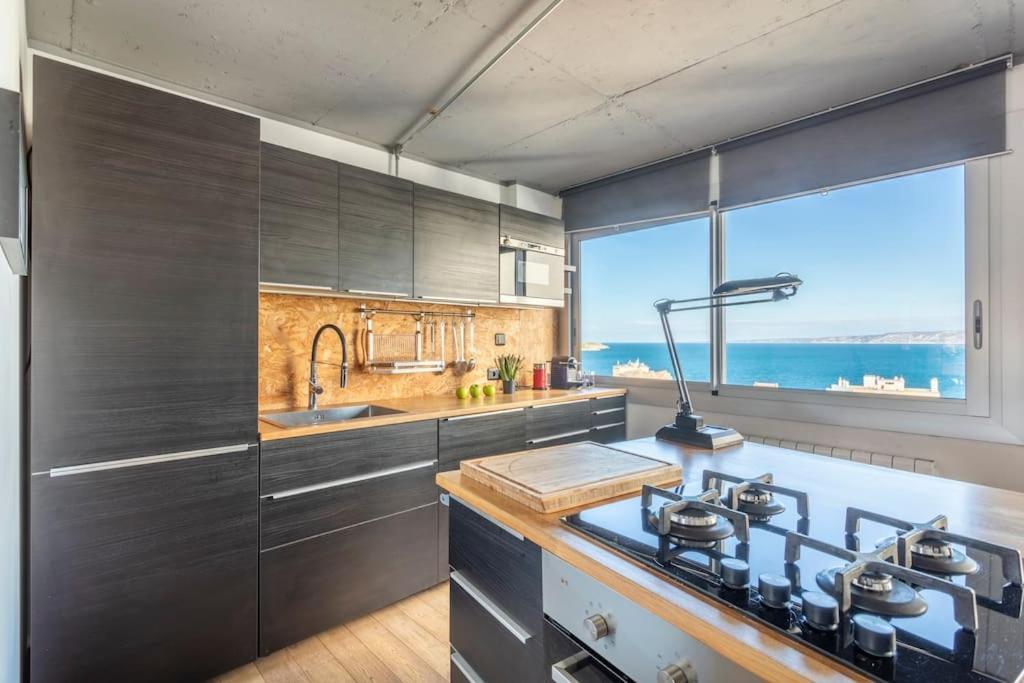 Dream Ocean View With Balcony Close To Beach Apartment Marseille