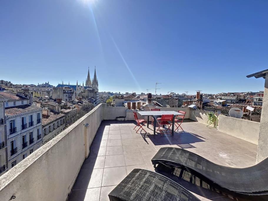 Tres Agreable T2 - Lumineux-toit Terrasse-centre Căn hộ Marseille