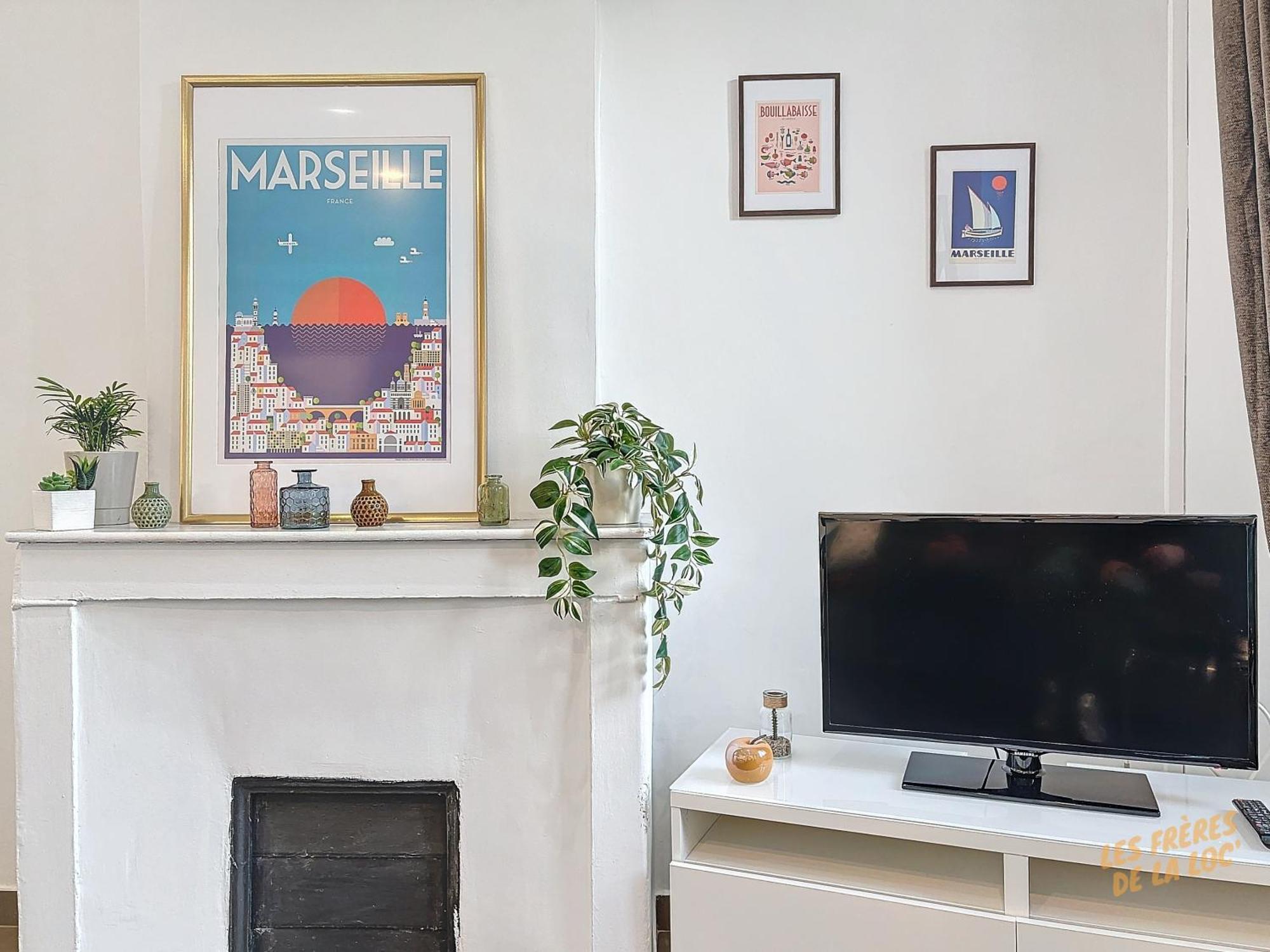Le Soleil Marseillais - Confort & - Les Freres De La Loc' Apartment Marseille