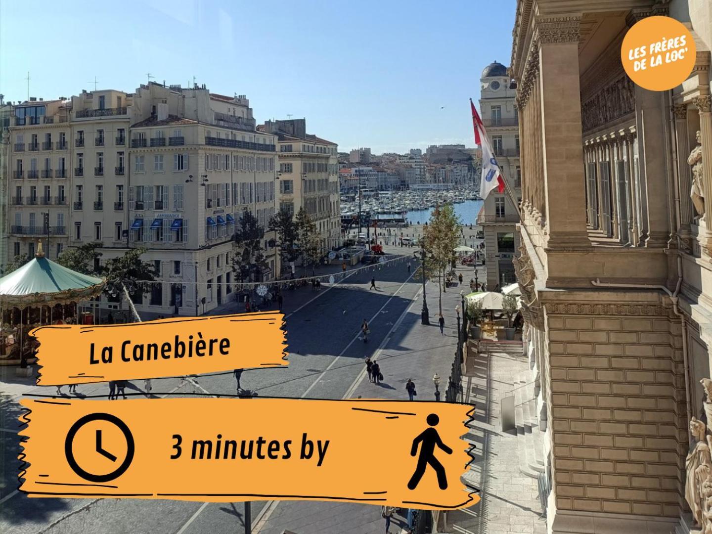 Apartment Architecte - Canebiere - Les Freres De La Loc'