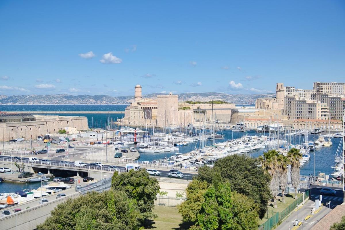 T2 Duplex Climatise A Endoume Vue Vieux-port Marseilles