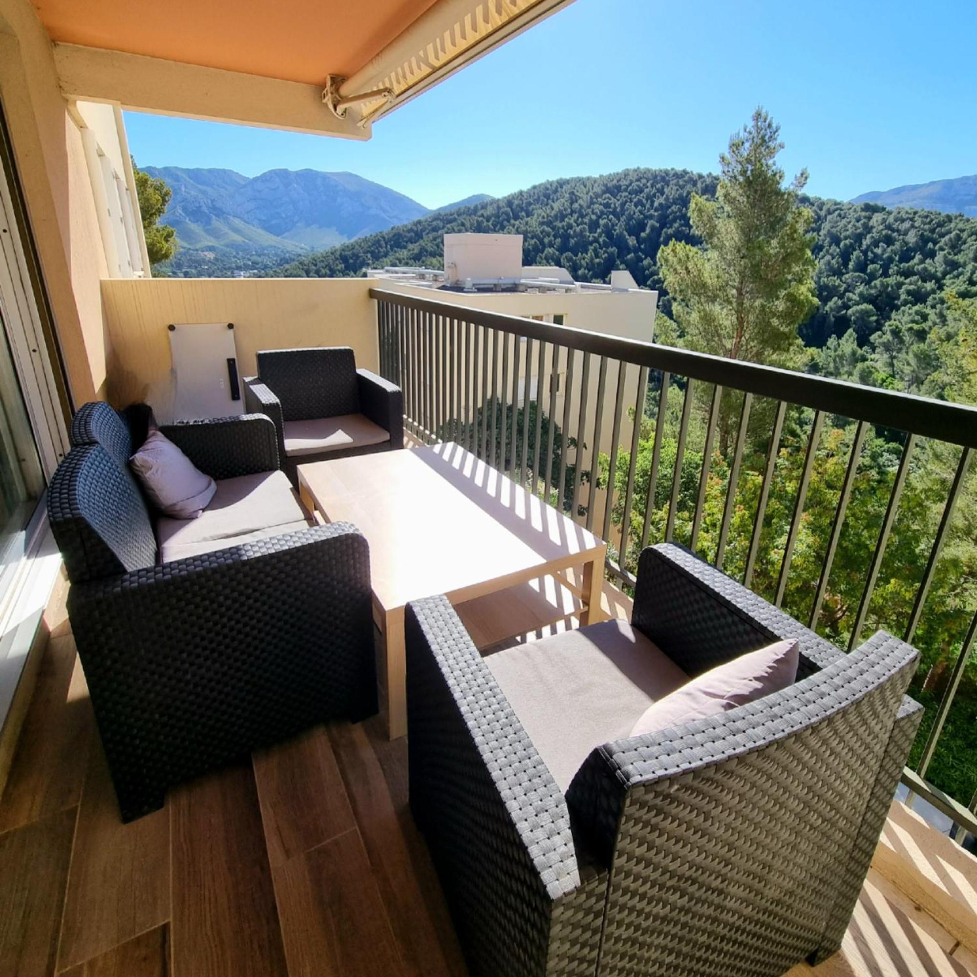 Appartement Apart T4 115 M2 Calanque Super Valmont 15min Velodrome Marseilles