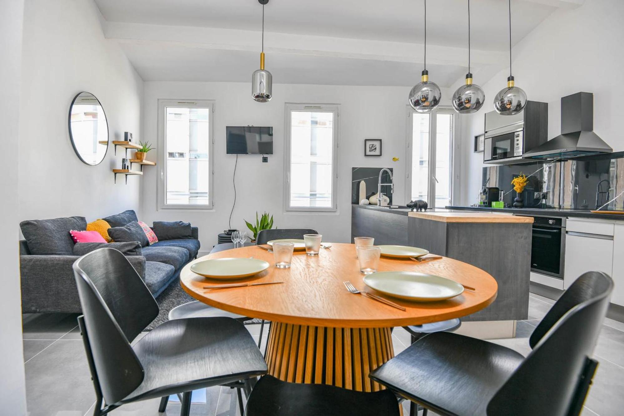 Apartment 3 Ch Clim Proche Vieux-port Gare St-charles *