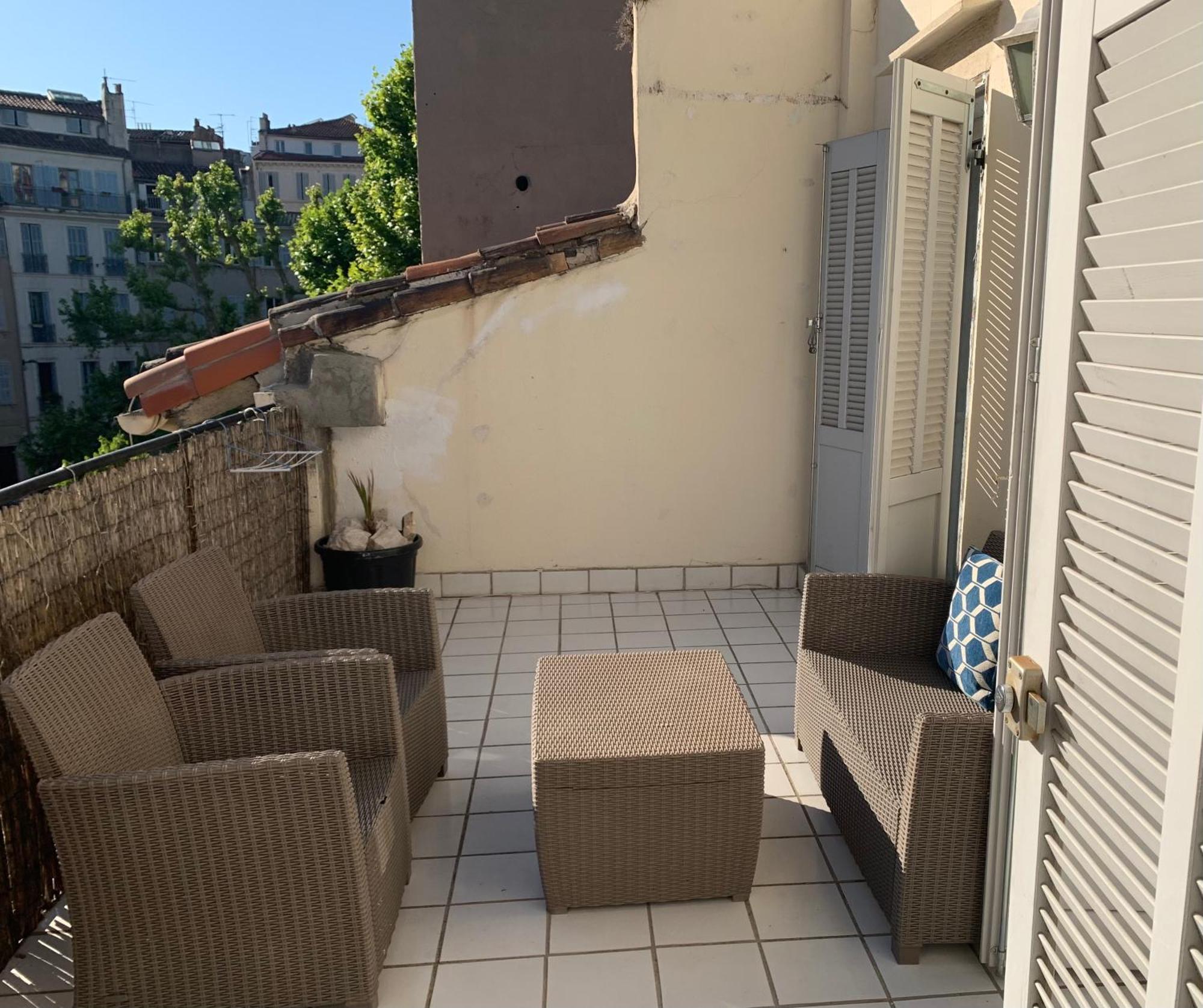 Terrasse Au Pied De La Gare Apartment Marseille