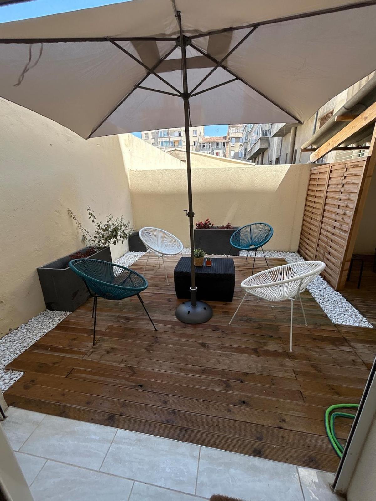 Apartment Loft With Terrace Near Gare Saint Charles Marseille