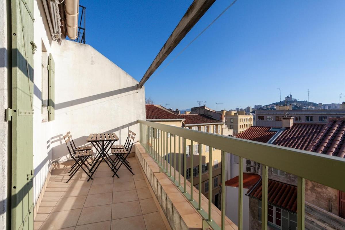 Saint Ponscocon Au Pied Du Panier Avec Balcon Apartment Marseille