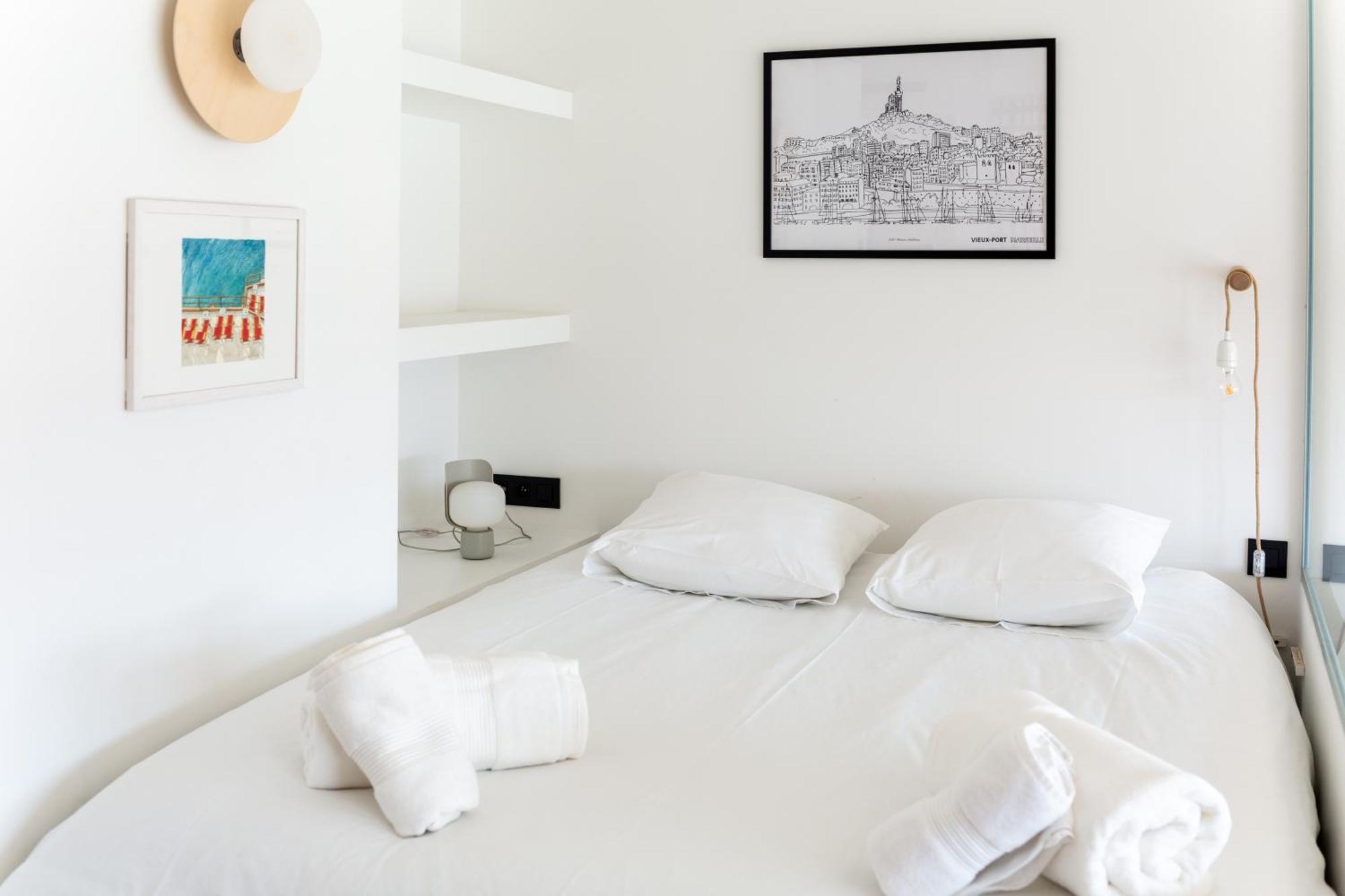 Superbe Appartement, Vue Notre Dame De La Garde, Vieux Port Apartment Marseilles