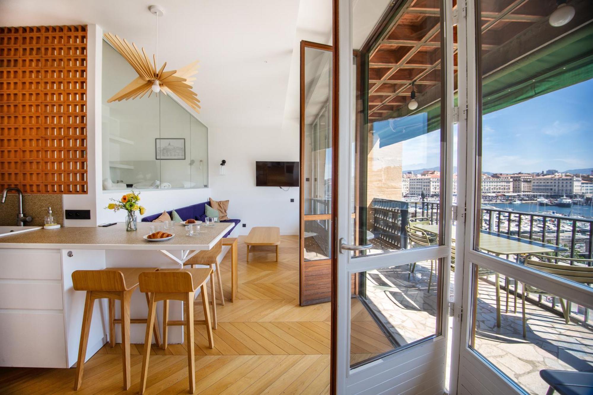 Superbe Appartement, Vue Notre Dame De La Garde, Vieux Port