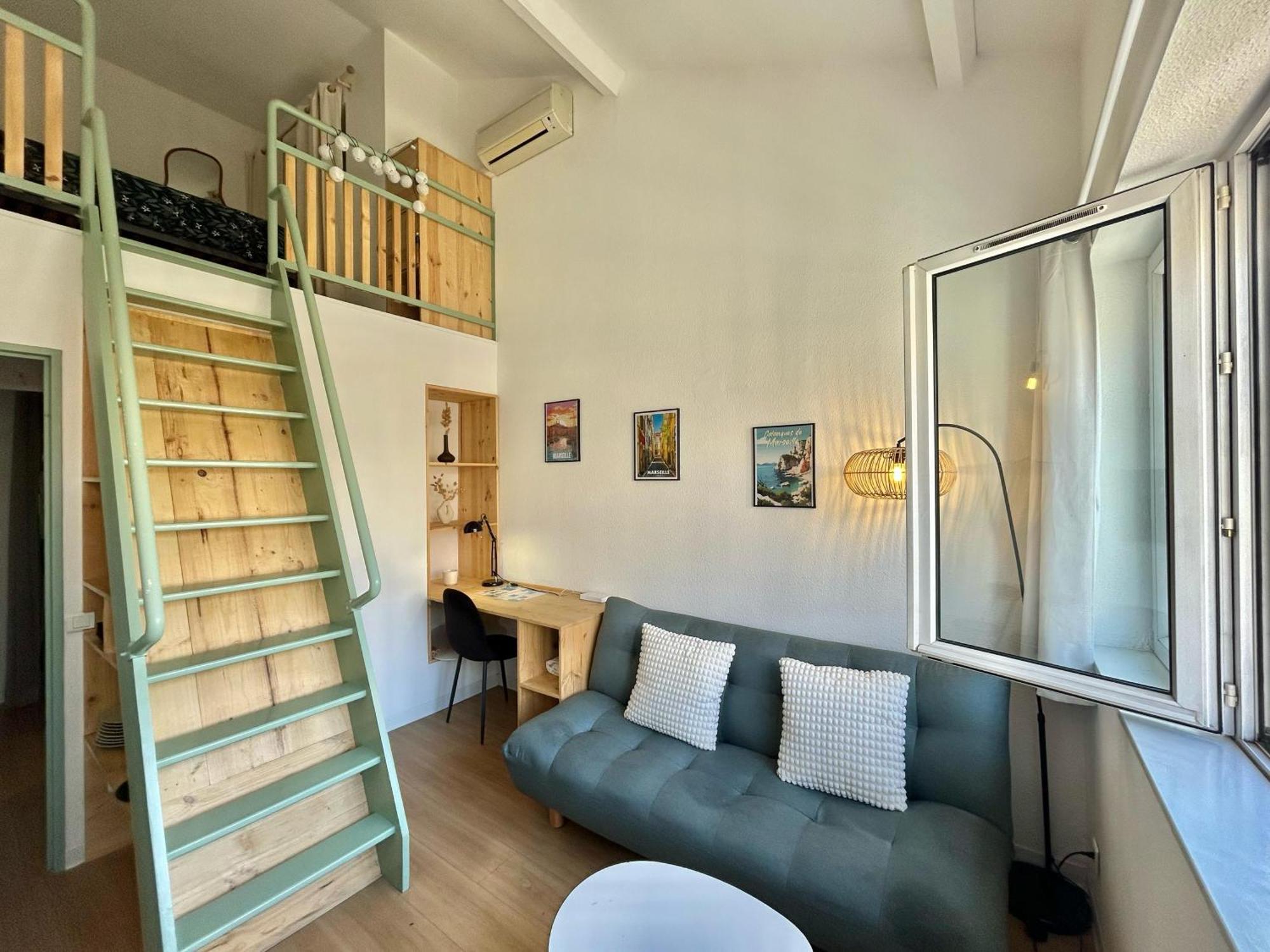 Chez Martin - Confort Proche Hopitaux Universitaires Timone Conception - Quartier St Pierre * Marseille