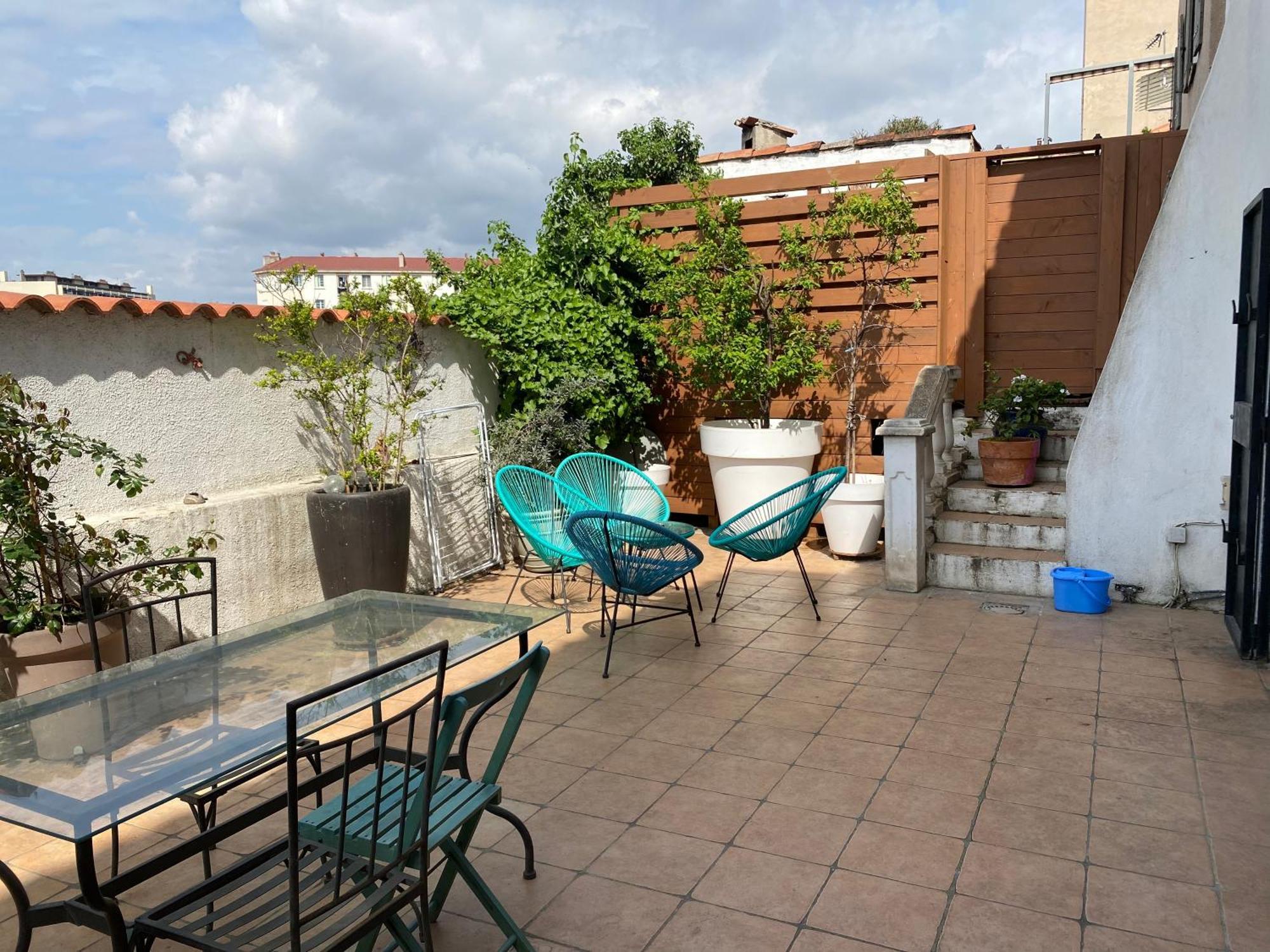 Maison 3 Gde Terrasse Proche Vieux Port Et Sncf * Marselha