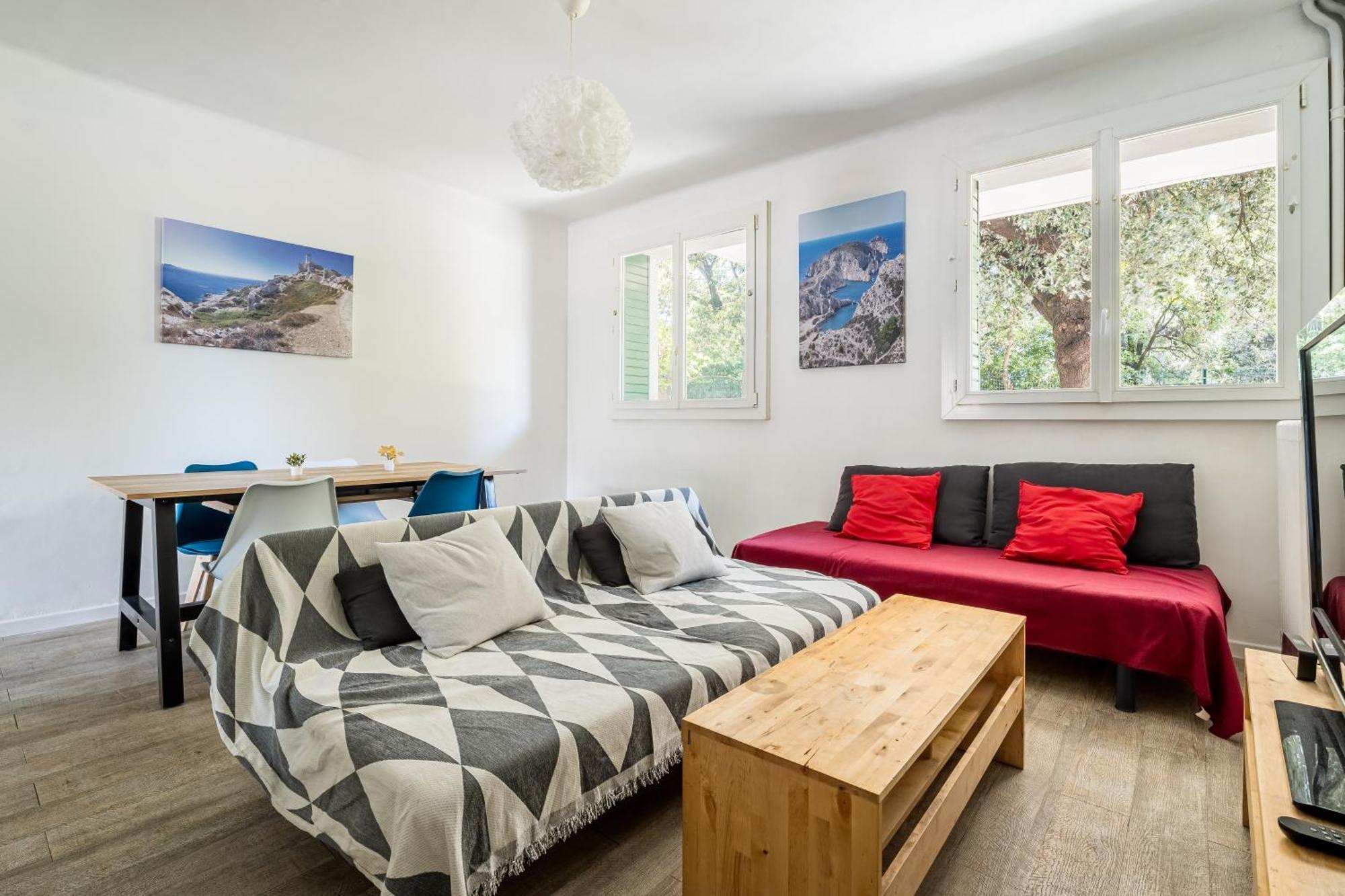 Apartamento Au Calme, Proche Du Stade Velodrome, Plages Et Metro *