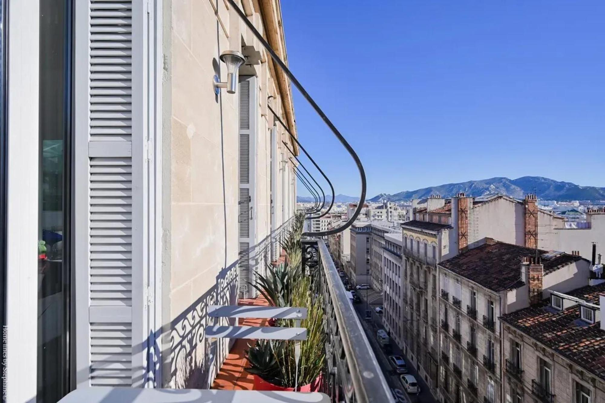Appartement De 3 Avec Vue Sur La Ville, Balcon Amenage Et Wifi A - A 1 Km De La Marseilles