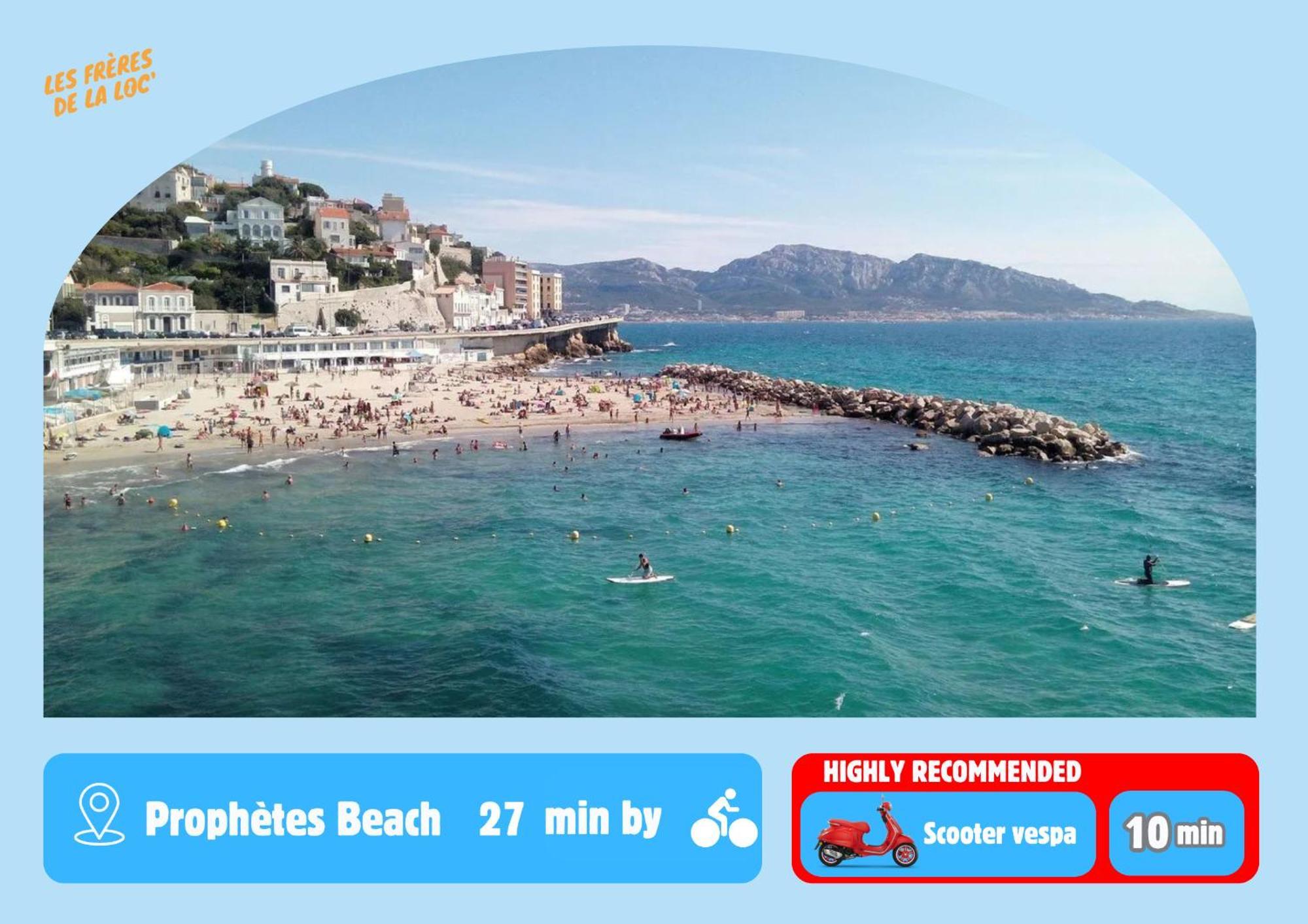 High Standing - Jardin & Climatisation - Les Freres De La Loc' Apartment Marseille
