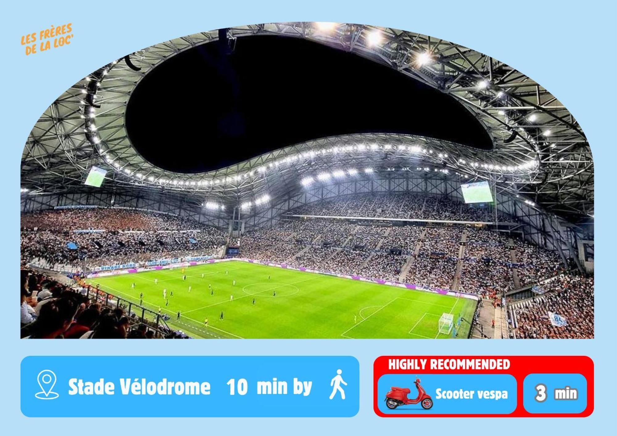 Renove - Stade Velodrome & Plages - Les Freres De La Loc' Apartment Marseille