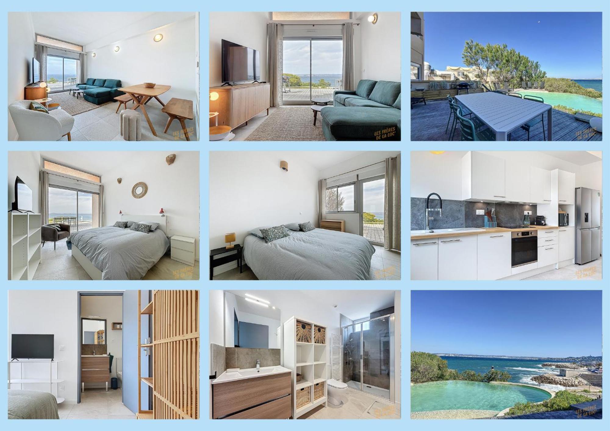 Maison Unique - Piscine Au Dessus De La - Les Freres De La Loc' Appartement *