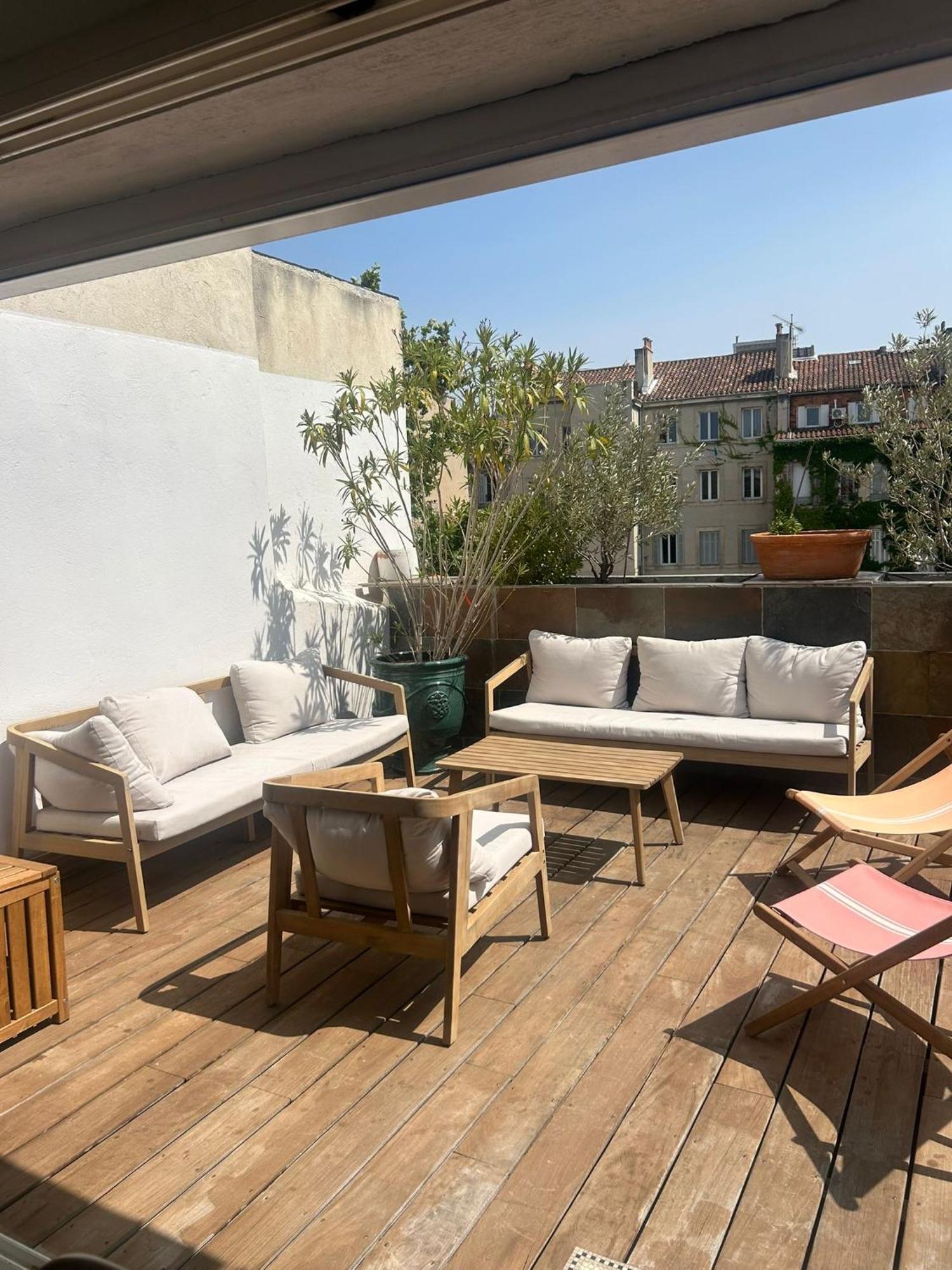 Duplex Avec Grande Terrasse Vieux Port Parking Gratuit *