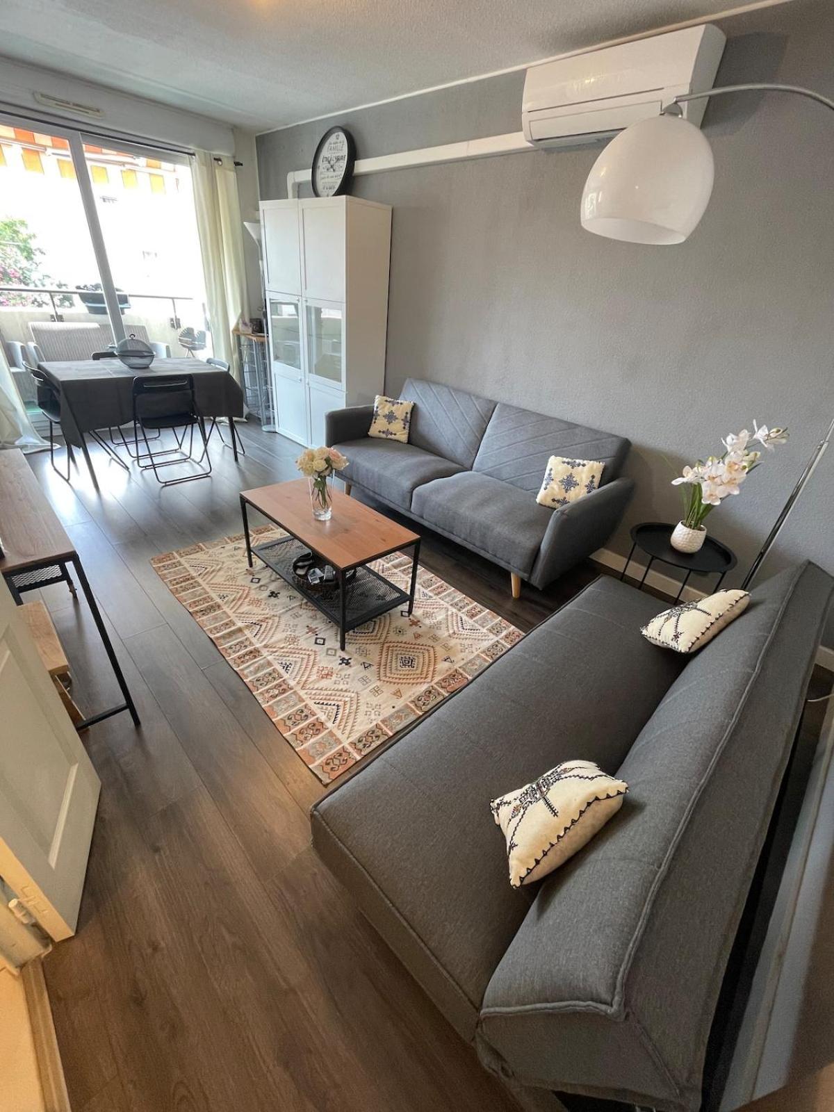 Apartment T2 Lumineux Et Equipe Proche Stade Velodrome Marseilles