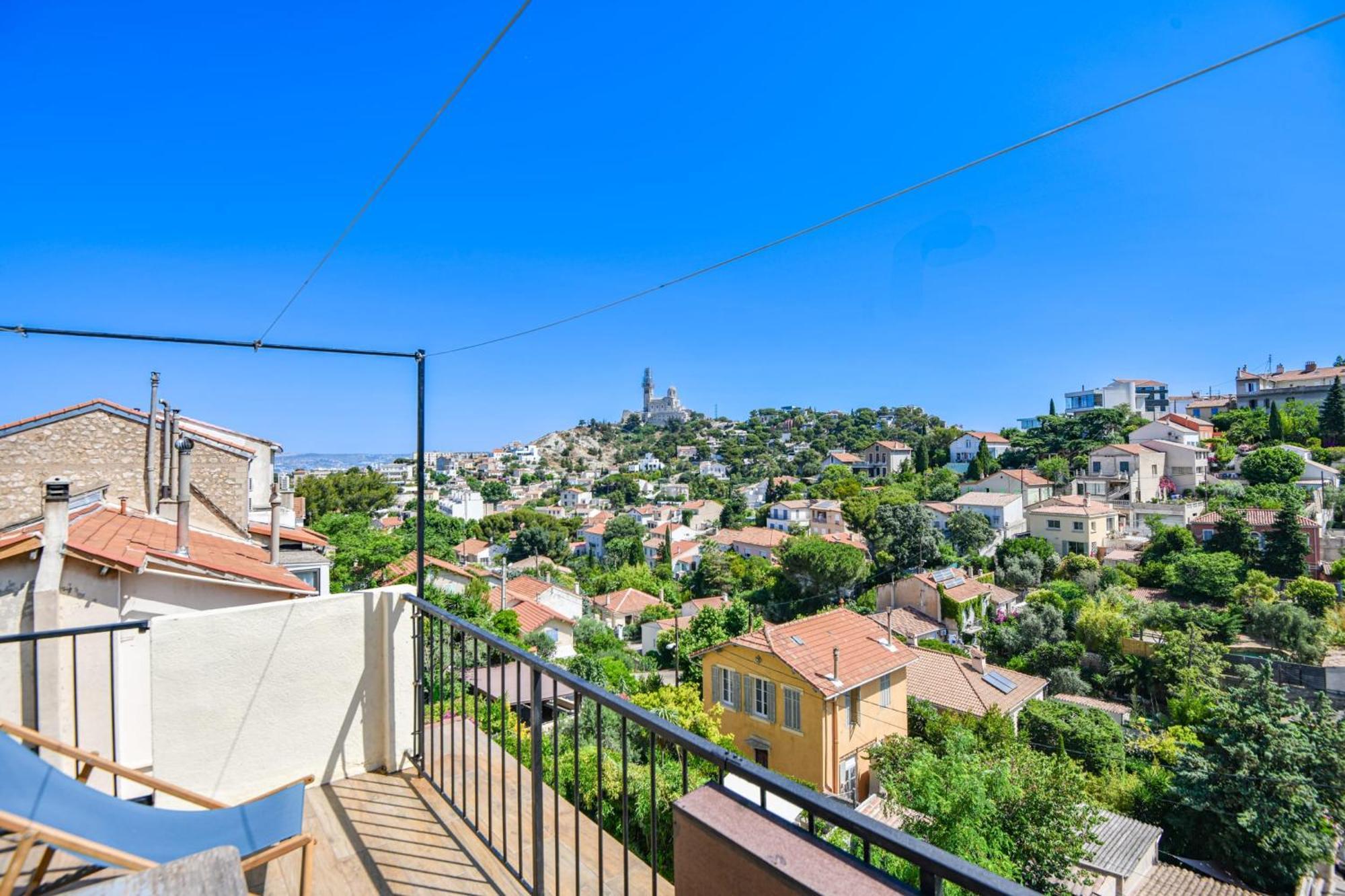 Apartamento Bel Avec Terrasse Et Vue Sur Notre-dame Marsella