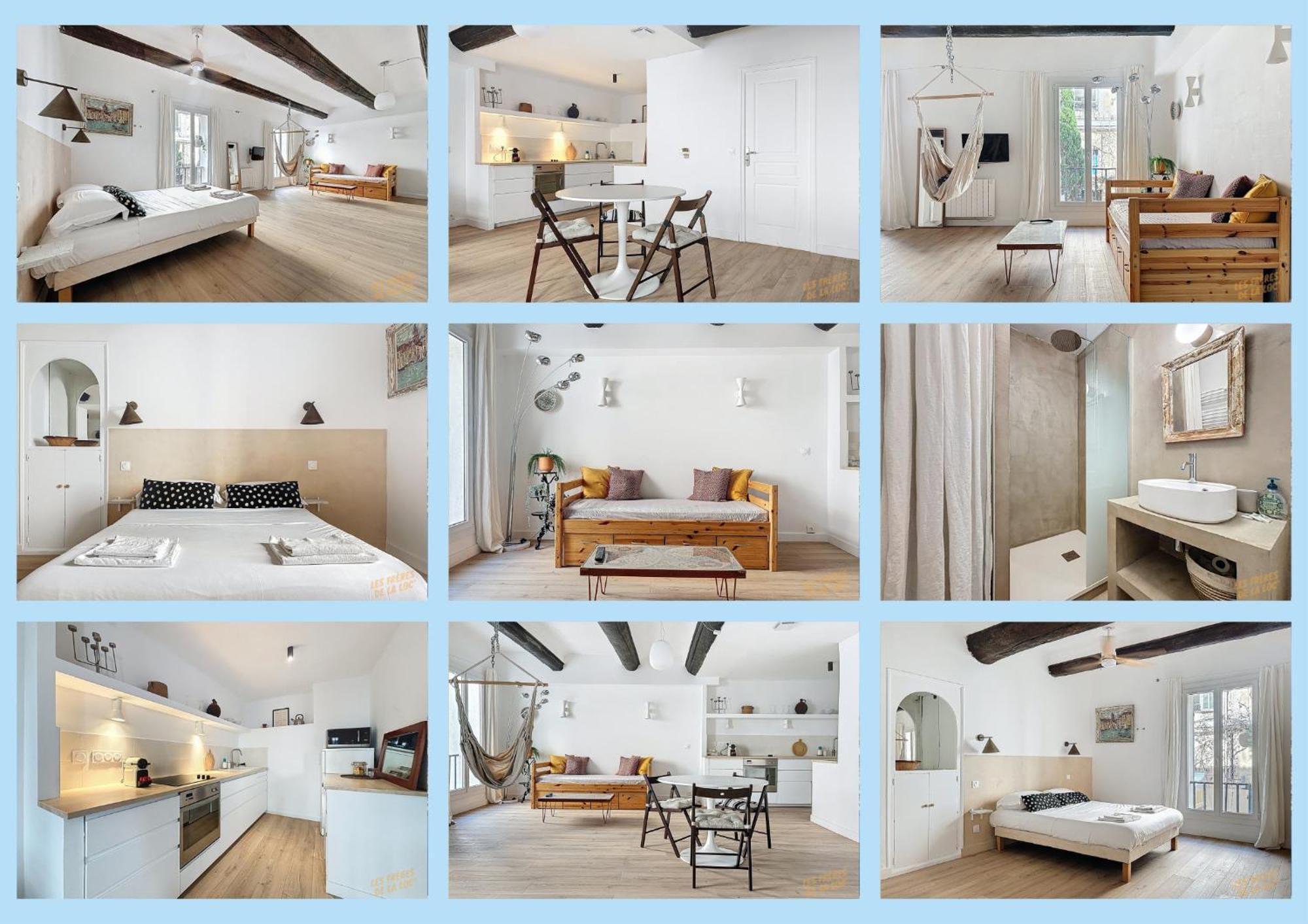 Hyper Centre Vieux Port - Loft - Les Freres De La Loc' Apartment Marseille