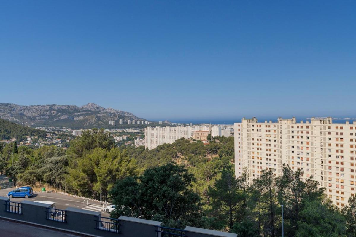 Dominant View, Terrace 6 People Appartement Marseilles
