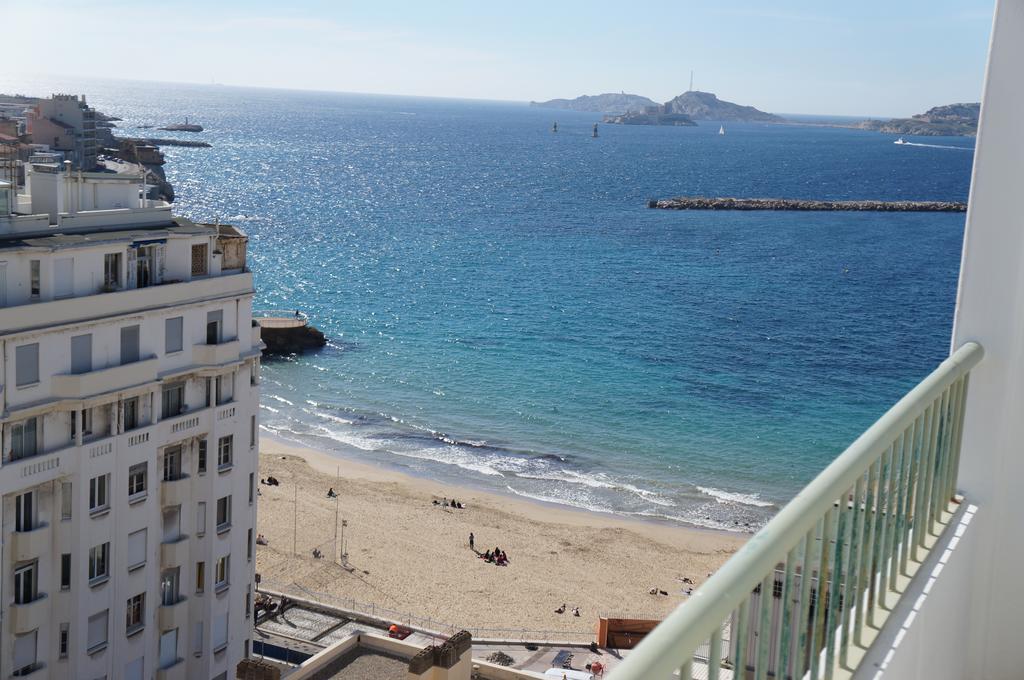 Apartamento T3 Pharo - Vue Panoramique Sur Notre Dame Et La Plage Des Catalans Marsella