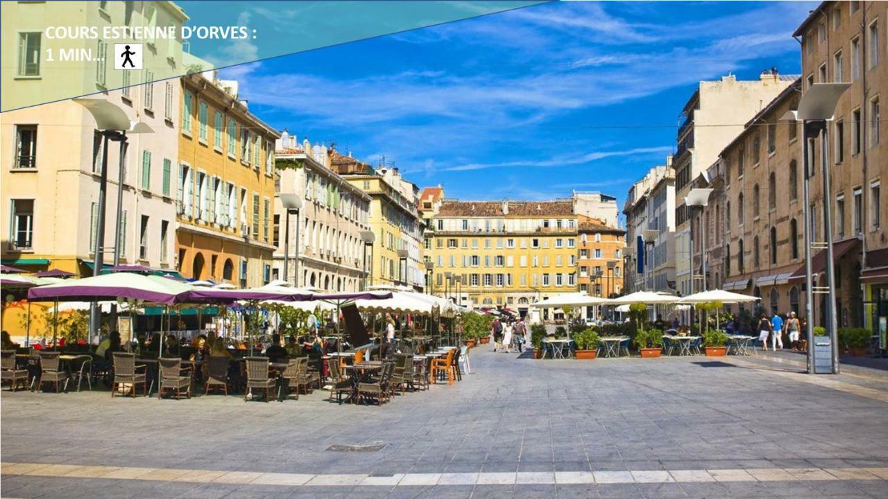 Apartment Happy T1 Equipe - Confort - Vieux Port Marseilles