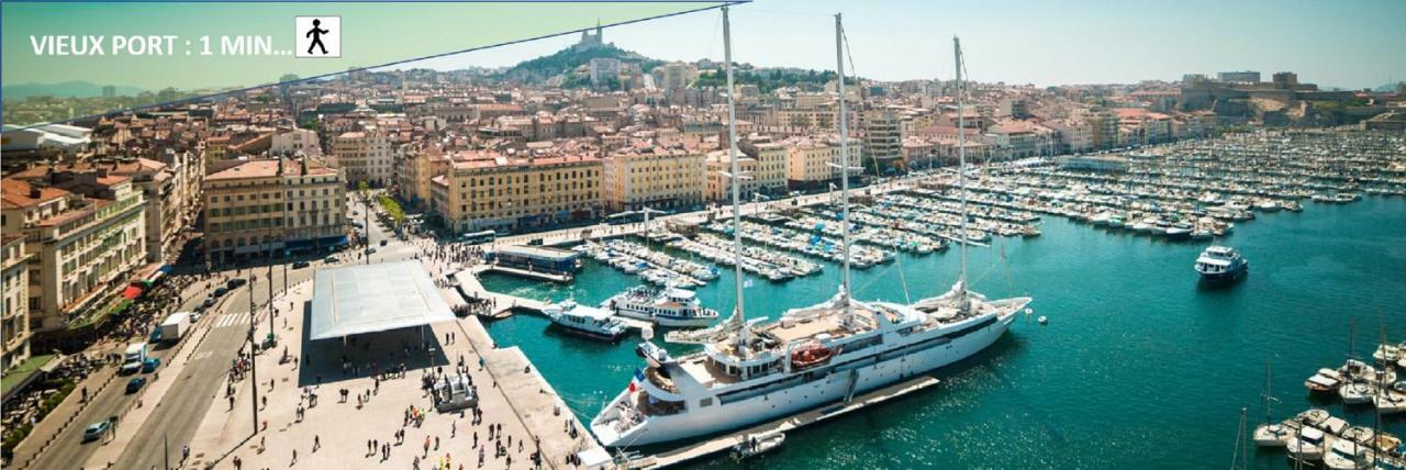 Happy T1 Equipe - Confort - Vieux Port Marseilles