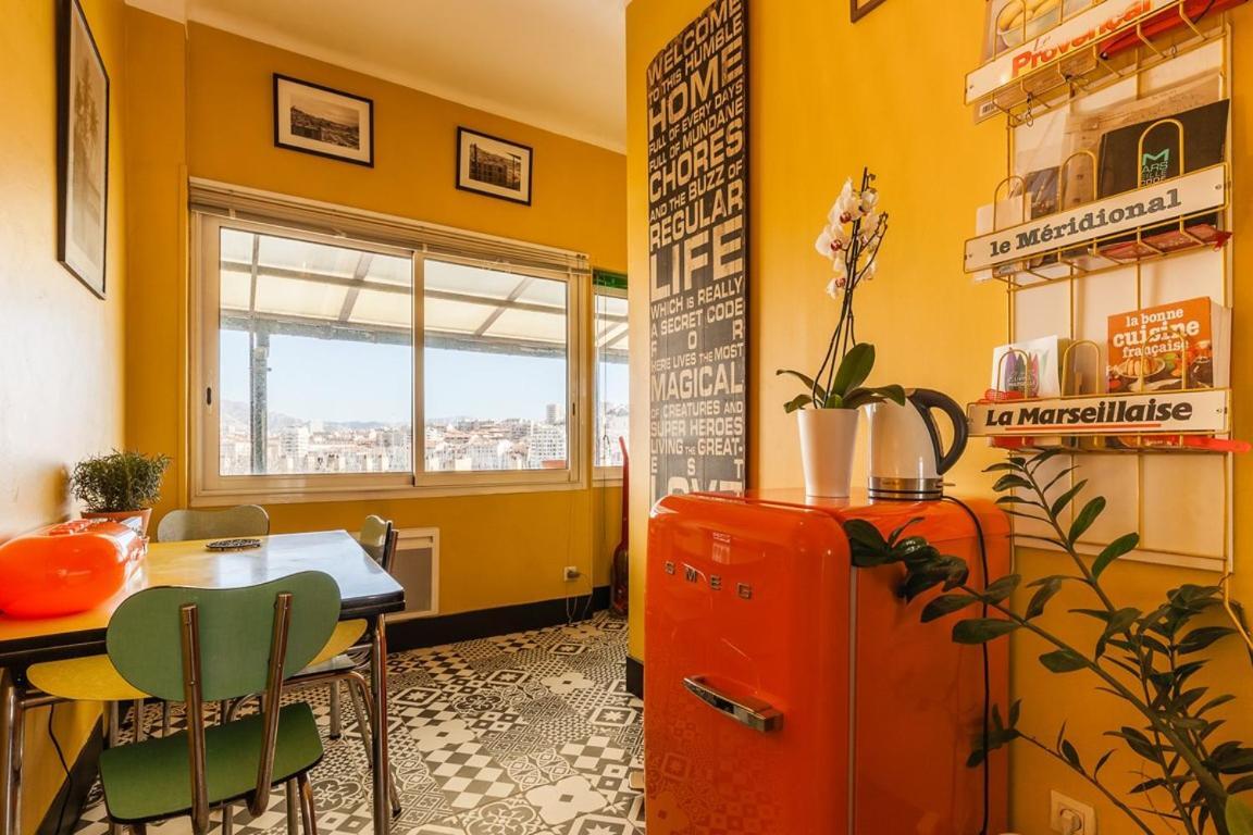 Le Ptit Jaune- Terrasse Sur Le Vieux Port Apartment Marseilles