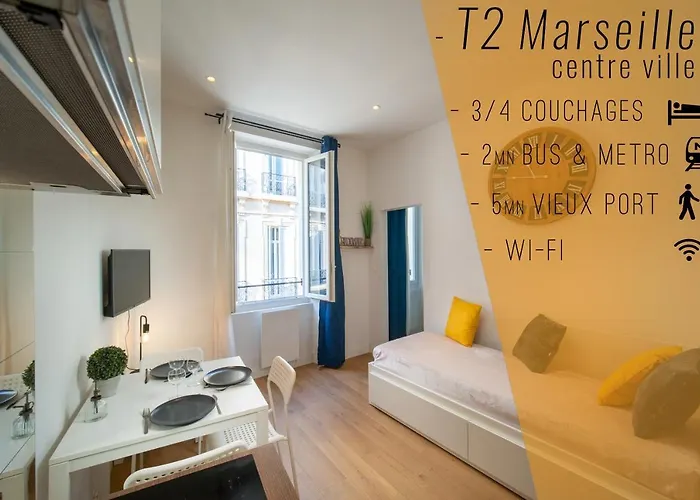 Appartement Au Coeur De Marseille Vieux Port