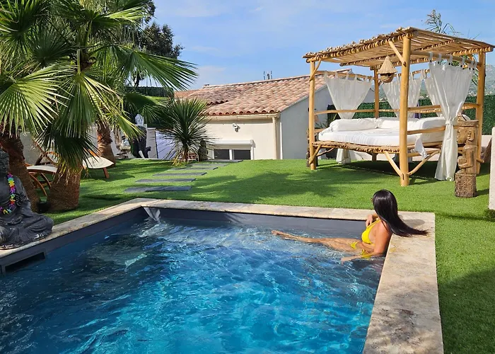 O Balinais Mini Villa Avec Spa Et Piscine Privative Marseille