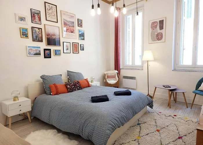 Appartement Resplendissant Entre La Plaine Et Le Cours Julien Et Proche Du Centre-Ville
