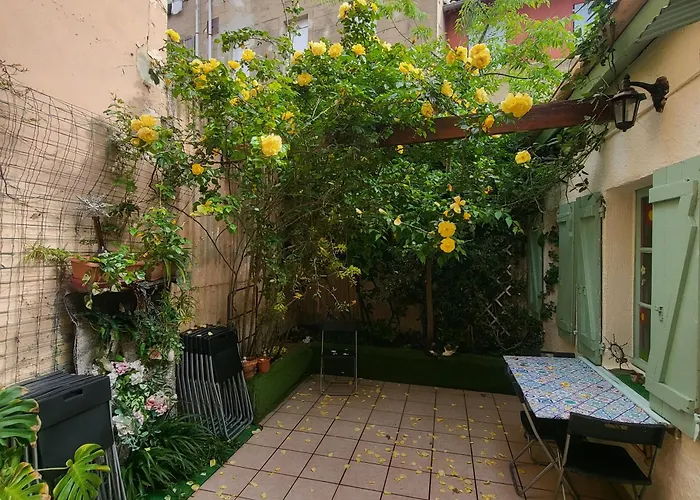 2P. Jardin Calme Centre-Ville