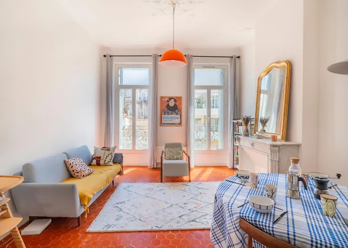 Le Palais Longchamp, Appart Lumineux Emplacement Ideal