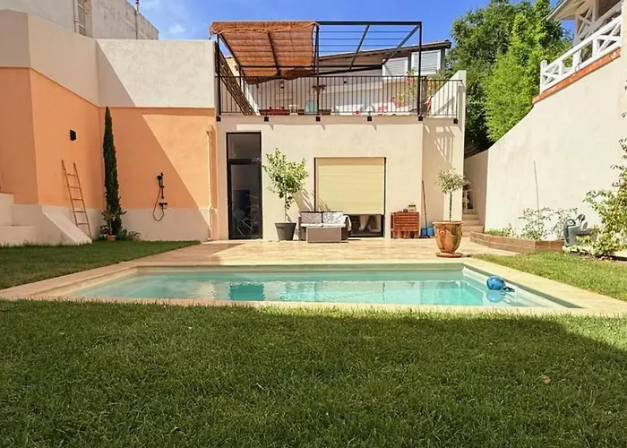 La Corniche Familiale - Magnifique Maison Avec Jardin Et Piscine A Deux Pas De La Plage