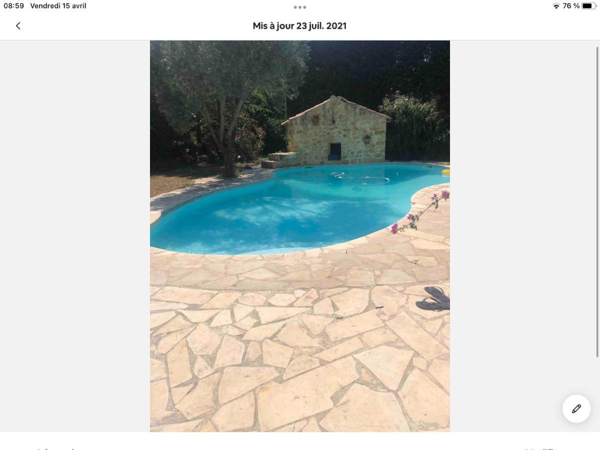 Oustaou Acces Piscine Privatunterkunft *