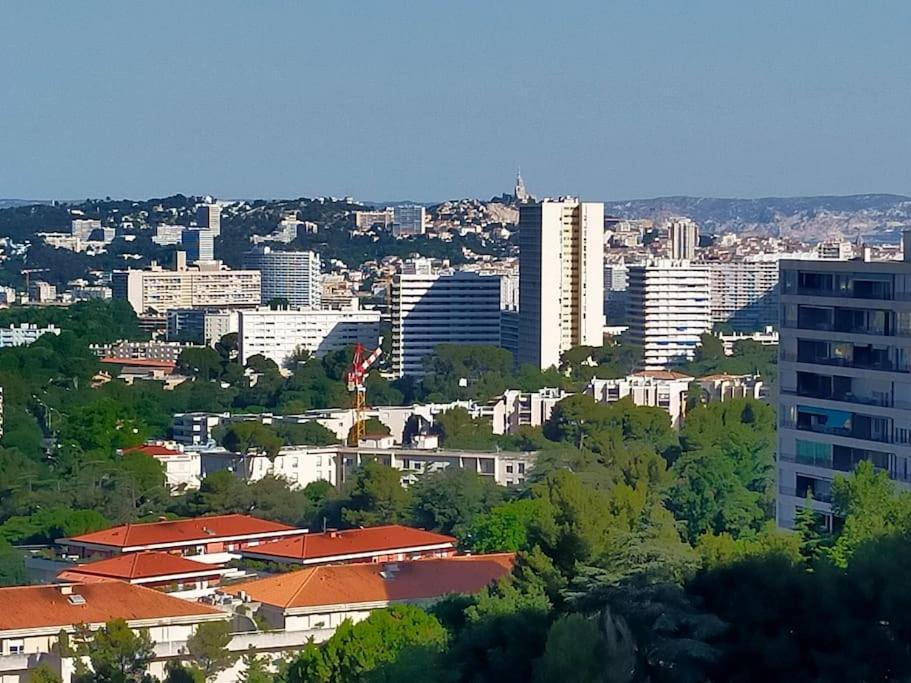 Appartement T 2 Calanques Vue Panoramique, A 10 Mn Des Facs De Luminy Marseille