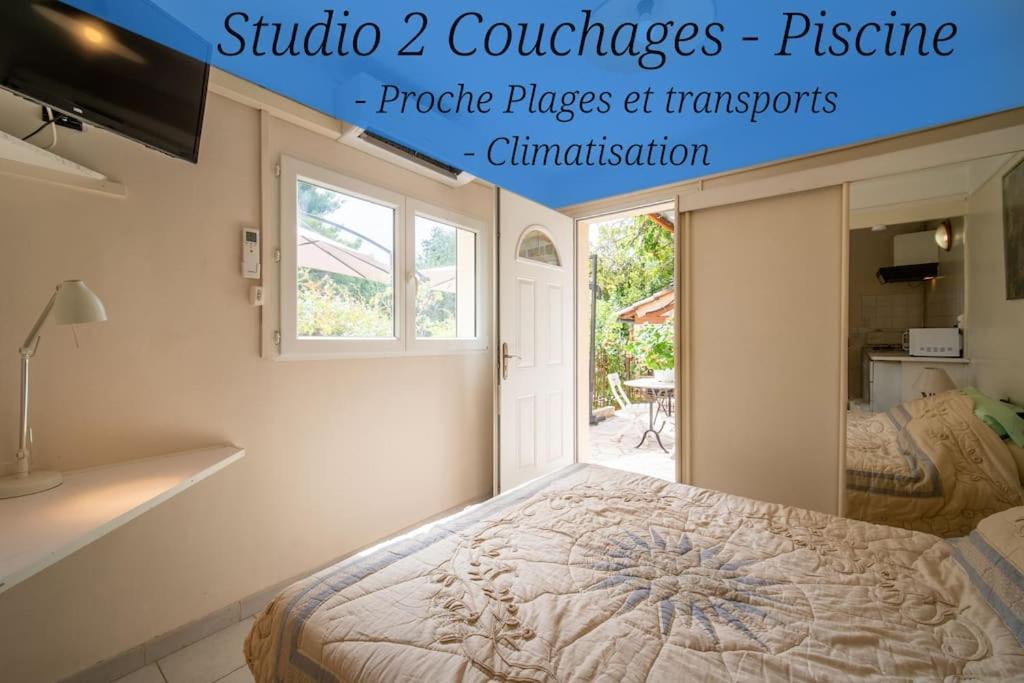 Apartamento Le Figuier Air-conditioned Studio And Swimmin *