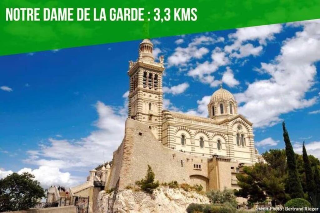 Label Etape - 2min Gare - Wifi - Terrasse * Marseilles