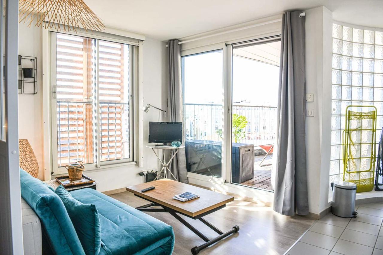 Appartement Bail Mobilite - Cosy Avec Terrasse Et Vue