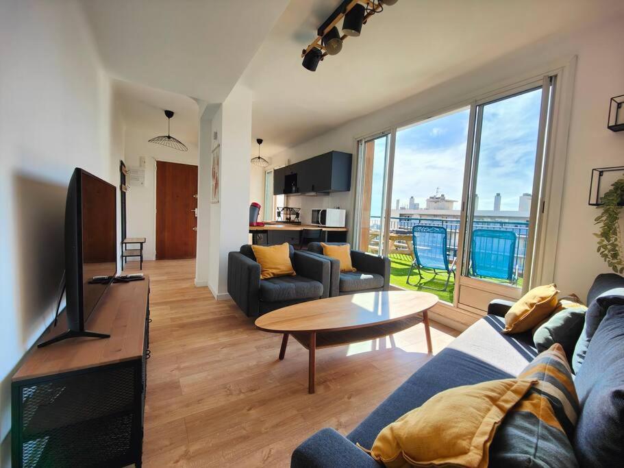 Grande Terrasse, Vue Mer *