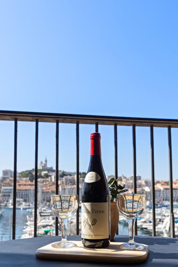 Le Splendide Terrasse Avec Vue Panoramique Vieux Port Marseilles