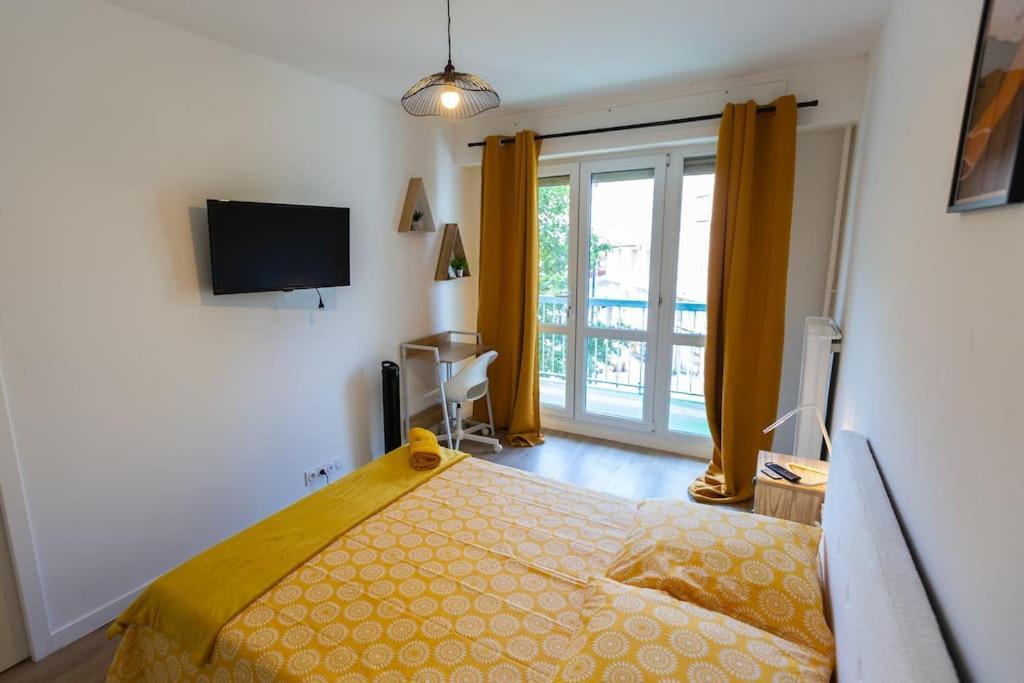 T5, 4 Chambres, St Charles/joliette Wifi, Terrasse Marseilles